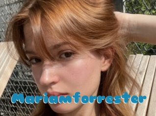 Mariamforrester