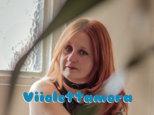 Viiolettamora